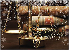 Snowflake Scales Holiday Card H9188U-AA